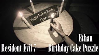 Resident Evil 7: Lucas Birthday Candle Puzzle Guide (Ethan - Biohazard 7)