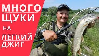 МНОГО ЩУКИ на лёгкий джиг|Обзор Perfect jig 81 UL-SS