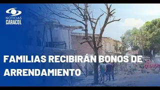 Casas de damnificados por carro bomba en Jamundí serán demolidas