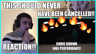 CHRIS BROWN 2022 AMA PERFORMANCE (MJ TRIBUTE) | REACTION