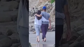 Dakota Johnson and Chris Martin in Malibu #shorts #chrismartin #dakotajohnson #coldplay