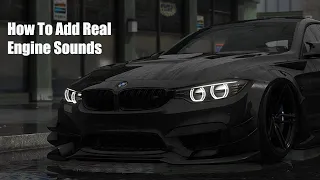 How to Add Real Engine Sounds | GTA V Modding