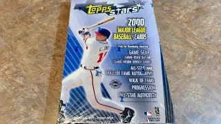 2000 TOPPS STARS BOX OPENING! (Throwback Thursday)