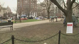 NPS begins to clear McPherson Square homeless encampment | FOX 5 DC