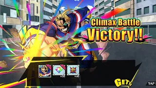 GUIDE All Might Climax Battle SS Difficulty | My Hero Ultra Impact