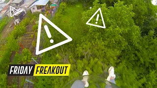 Friday Freakout: Sketchy Skydive Landing In Small Residential Backyard