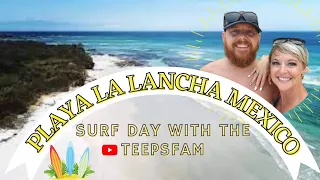 🏄‍♂️Ride the waves with us at Playa La Lancha near Punta de Mita Mexico 🏄‍♀️