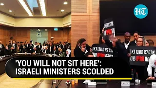 'Get Up From Your Chairs': Angry Israelis Chide Netanyahu's Ministers After Storming Knesset