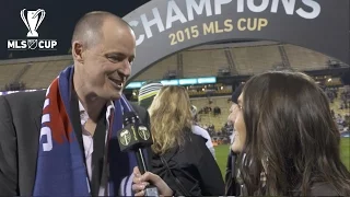 Merritt Paulson and Gavin Wilkinson | 2015 MLS Cup Postgame