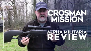 Crosman Mission Air Rifle Review & Accuracy Test - A £249 magazine fed break barrel gas ram