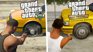 CONFRONTO GTA 5 VS GTA SAN ANDREAS REMASTERED!