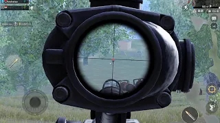 kar98k с 4х прицелом на  расстояние