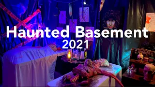 The Haunted Basement! (Homemade Haunted House) 2021