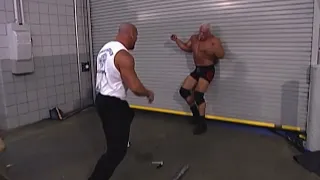 Goldberg Arrives As Scott Steiner Is Waiting For Him WCW Nitro 18th July 2000