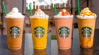 4 Frappuccinos Caseros hechos en casa | Abelca