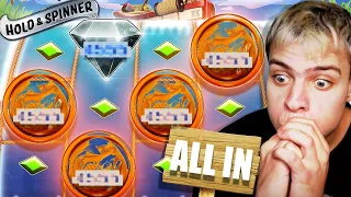 ALL IN NEW SLOT BASS BONANZA HOLD AND SPIN!