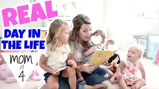 DAY IN THE LIFE OF A MOM OF 4 KIDS | SAHM DITL