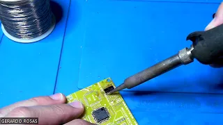 TECNICA DE SOLDADURA  SMD PARTE 1 SOP DUAL IN LINE