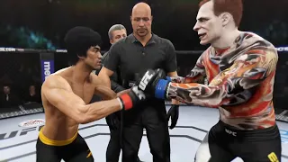 Bruce Lee vs. Cousin Eerie - EA Sports UFC 2 - Dragon Fights 🐉