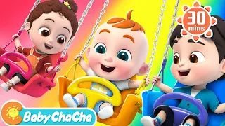 Play Safe at the Playground | Playground Song + More Baby ChaCha Nursery Rhymes & Kids Songs