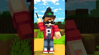 Saving Villager From Magician Zombie #shorts #minecraft