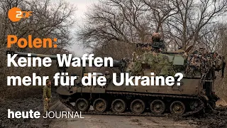 heute journal 21.09.23 Waffenlieferungen aus Polen, Selenskyj in  USA, Lage Bergkarabach (english)