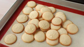 Langue De Chat Recipe | Cat's Tongue Cookies | Lidah Kucing