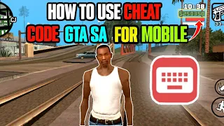 How To Use Cheat Code Gta Sa For Mobile Gta San Andreas Android Cheat Code Enter in the Game 2023