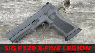 SIG P320 X-Five Legion - Disassembly and Shooting Review