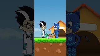 help the puppy?  #animation #pjmasks #catboy#skibiditoilet #funny