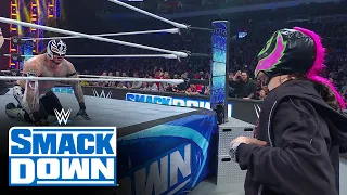 "Dirty" Dom Mysterio helps Santos Escobar defeat Rey Mysterio: SmackDown highlights, March 22, 2024