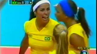 Pan Americano 2007: Brasil 3x0 Rep. Dominicana (Parte 1)