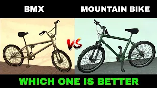 GTA SA BMX vs Mountain Bike