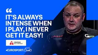 Stephen Maguire talks through his impressive win over Ali Carter at the Crucible 🙌