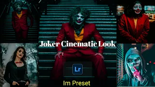 Joker Cinematic Look Lightroom Mobile Preset | Im Preset | ( No Sunlight ) | Cinematic Look |