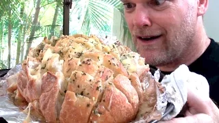 HOW TO MAKE GARLIC BREAD / PULL APART CRACK BREAD  - Greg's Kitchen