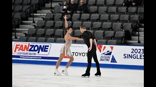 Depietri/Carey 2023 US Ice Dance Final RD