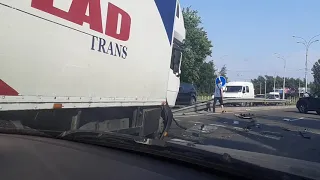 ДТП на Перова в Киеве 31.05.2019