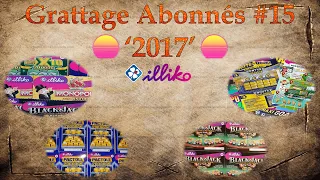 [RE-UPLOAD] Grattage Abonnés #15 • FDJ/Illiko (2017) 🎥