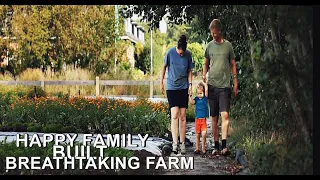 HAPPY DUTCH FAMILY FARMING IN WOODEN SHOES!
