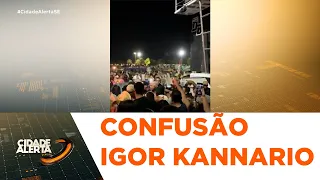 Igor Kannário encerra show mais cedo e é agredido por foliões na Barra dos Coqueiros - CA