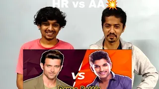 Allu Arjun vs Hrithik Roshan | Dance Comparison Reaction | Roshan