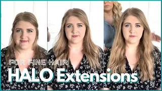 Halo Extensions for Fine Hair | HaloCouture | 2022