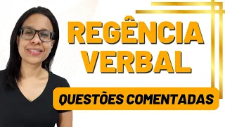 🚨REGÊNCIA VERBAL: QUESTÕES COMENTADAS | PORTUGUÊS para CONCURSO