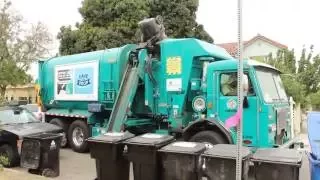 L.A.'s 1st Amrep "N3" Automated Garbage Truck