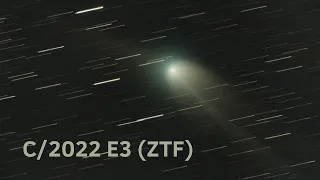 Наблюдаем комету C/2022 E3 (ZTF) в прямом эфире 07/02/2023 (EAA)