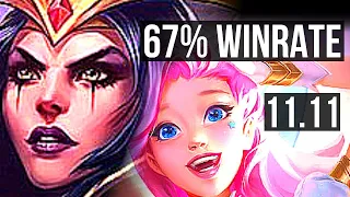 LEBLANC vs SERAPHINE (MID) | 7/1/9, 67% winrate | EUW Diamond | v11.11