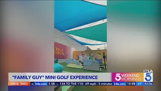 'Family Guy' mini golf comes to downtown Los Angeles