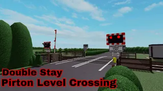 *DOUBLE STAY* Pirton Level Crossing | ROBLOX