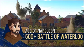 EPIC FIGHT FOR HOUGOUMONT (500+ Players) - Age of Napoleon Gameplay